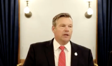 Kansas AG Sues Pfizer Over COVID Vaccine Misinformation